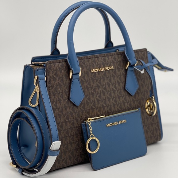 Michael Kors Handbags - Michael Kors Hope Satchel Bag & TZ Coinpou…